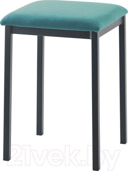 Изображение товара Табурет AMC Comfort 7 Г Т1.13 (ткань бирюзовый/черный)