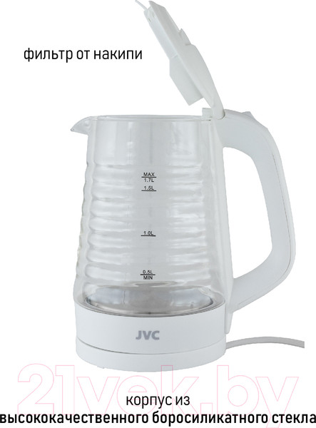 Изображение товара Электрочайник JVC JK-KE1512
