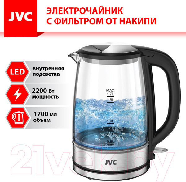 Изображение товара Электрочайник JVC JK-KE1806