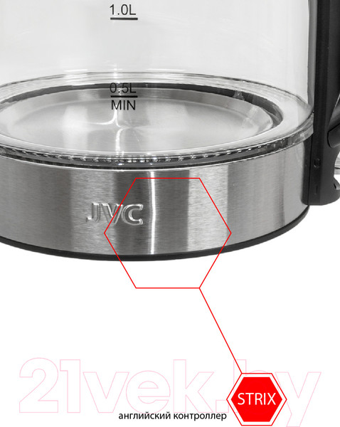 Изображение товара Электрочайник JVC JK-KE1806