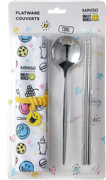 Изображение товара Набор столовых приборов Miniso SmileyWorld Collection / 5465