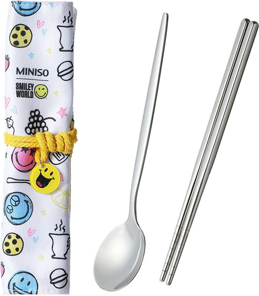 Изображение товара Набор столовых приборов Miniso SmileyWorld Collection / 5465