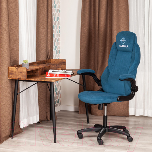 Изображение товара Кресло офисное Tetchair Bazuka флок (синий)