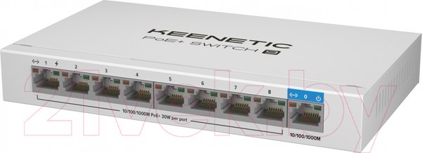 Изображение товара Коммутатор Keenetic PoE+ Switch 9 / KN-4710