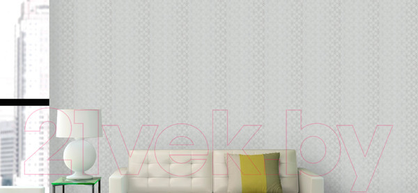 Изображение товара Бумажные обои Московская Обойная Фабрика Жанет 234762-5 дуплекс (серый)