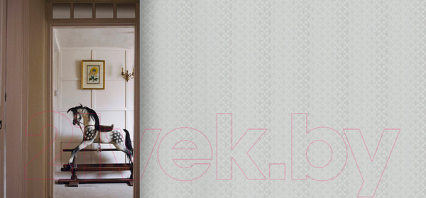 Изображение товара Бумажные обои Московская Обойная Фабрика Жанет 234762-5 дуплекс (серый)