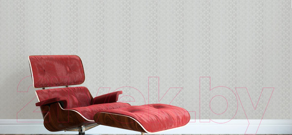 Изображение товара Бумажные обои Московская Обойная Фабрика Жанет 234762-5 дуплекс (серый)