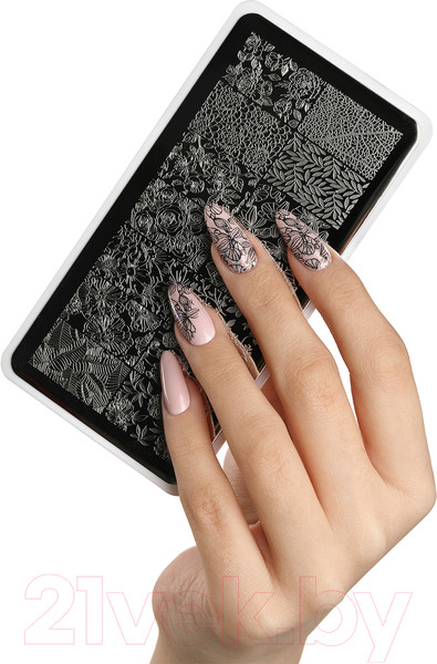 Изображение товара Пластина для стемпинга E.Mi №12 Цветочный сад