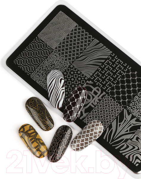 Изображение товара Пластина для стемпинга E.Mi №13 Текстуры