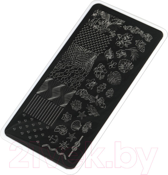 Изображение товара Пластина для стемпинга E.Mi №17 Океаника