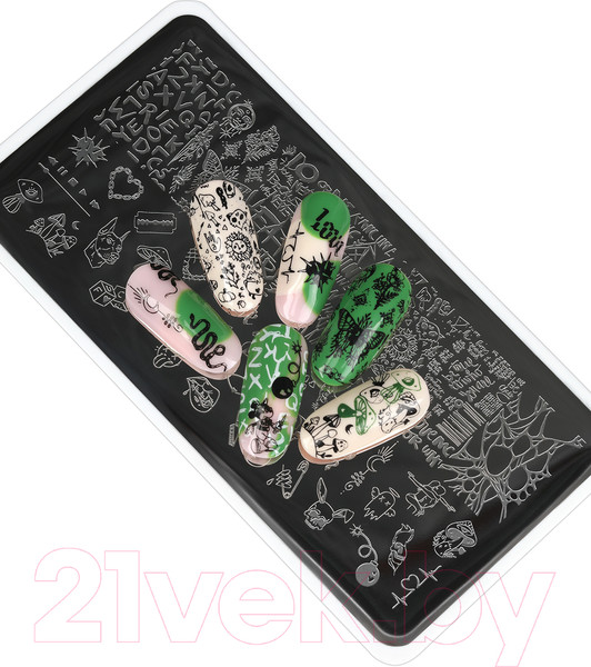 Изображение товара Пластина для стемпинга E.Mi №11 Символы