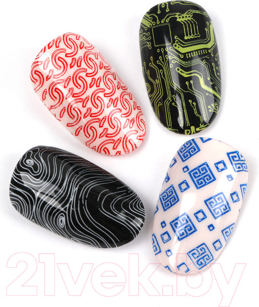 Изображение товара Пластина для стемпинга E.Mi №3 Паттерны