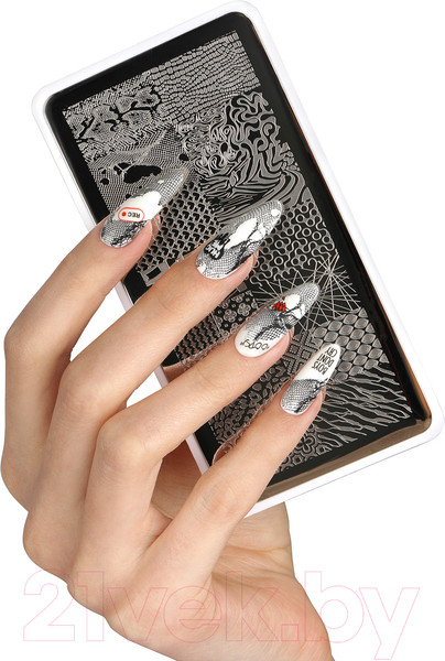 Изображение товара Пластина для стемпинга E.Mi №6 Принты