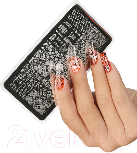 Изображение товара Пластина для стемпинга E.Mi №7 Текст