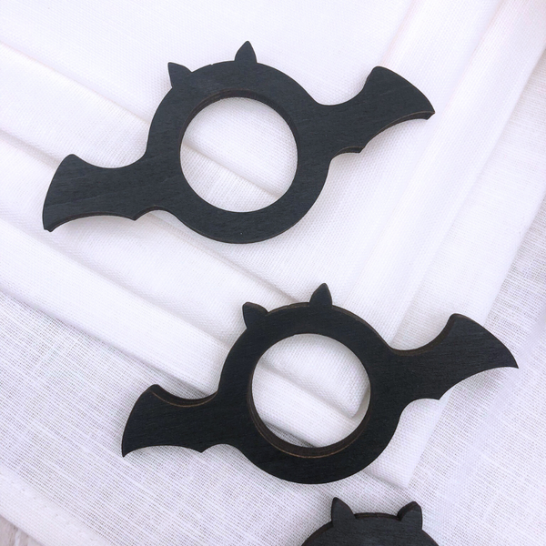 Изображение товара Набор сервировочных салфеток ОМурМебель Летучая мышь с кольцами (6шт)