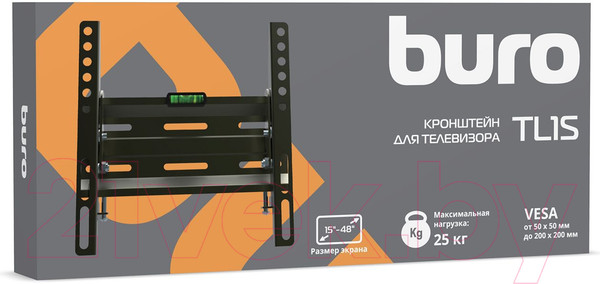 Изображение товара Кронштейн для телевизора Buro TL1S (черный)