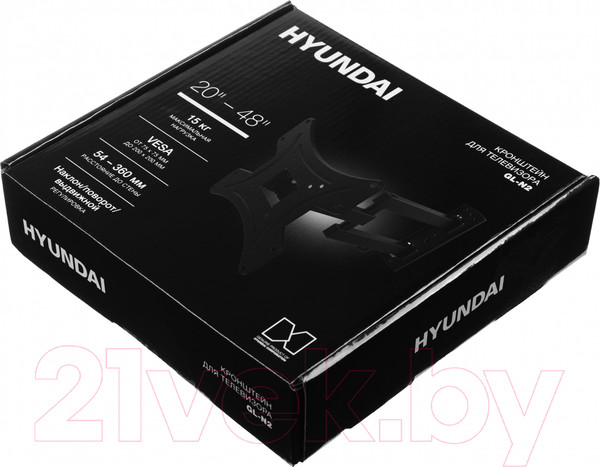 Изображение товара Кронштейн для телевизора Hyundai GL-N2 (черный)