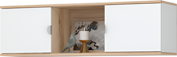 Изображение товара Полка Стендмебель Юкки ПЛ 1 1200 (белый/дуб делано)