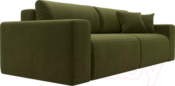 Изображение товара Диван Лига Диванов Лига-036 Классик / 121300 (микровельвет зеленый)