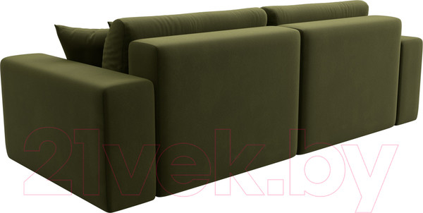 Изображение товара Диван Лига Диванов Лига-036 Классик / 121300 (микровельвет зеленый)