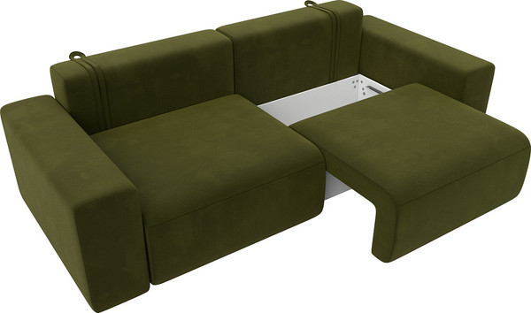 Изображение товара Диван Лига Диванов Лига-036 Классик / 121300 (микровельвет зеленый)