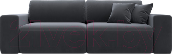 Изображение товара Диван Лига Диванов Лига-036 Классик / 121310 (велюр серый)