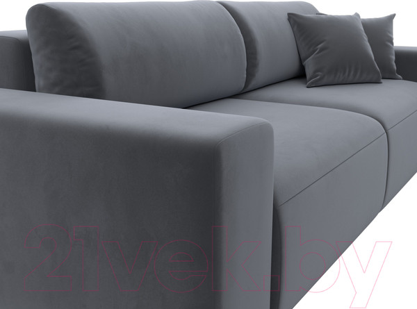 Изображение товара Диван Лига Диванов Лига-036 Классик / 121310 (велюр серый)