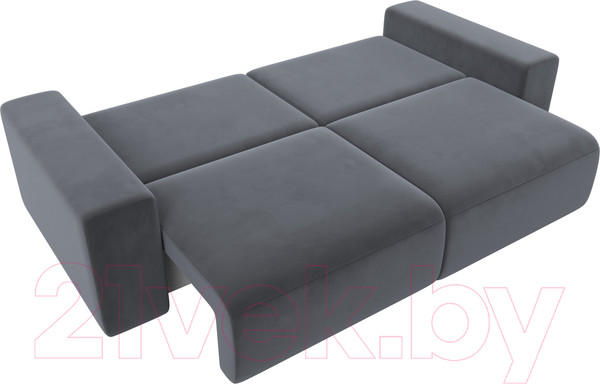 Изображение товара Диван Лига Диванов Лига-036 Классик / 121310 (велюр серый)