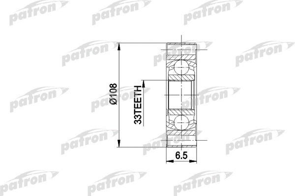 Изображение товара ШРУС Patron PCV3019