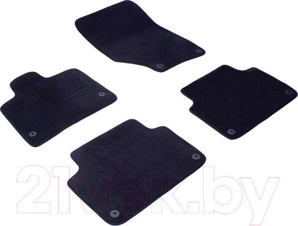 Изображение товара Комплект ковриков для авто Seintex 82427 (черный)