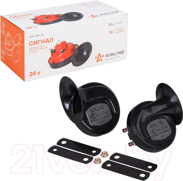 Изображение товара Набор сигналов автомобильных Airline AHR-24R-03
