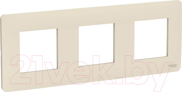 Изображение товара Рамка для выключателей и розеток Schneider Electric Unica NU200644