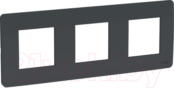 Изображение товара Рамка для выключателей и розеток Schneider Electric Unica NU200654