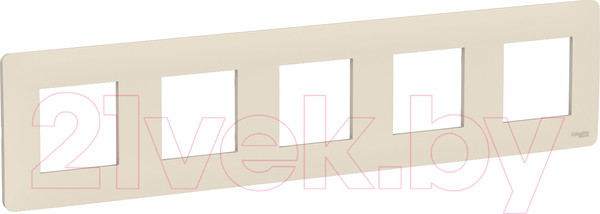 Изображение товара Рамка для выключателей и розеток Schneider Electric Unica NU201044