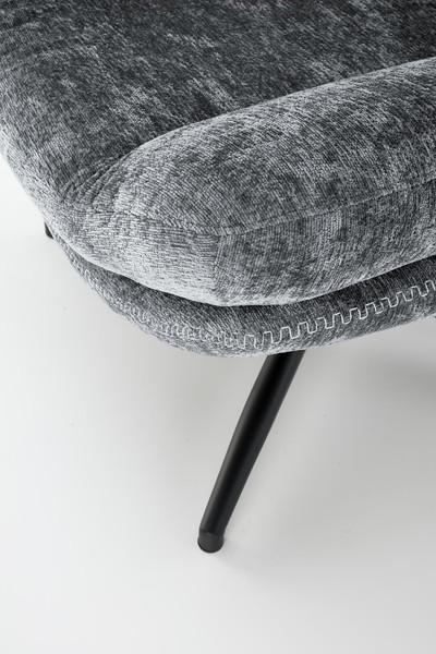 Изображение товара Кресло мягкое Halmar Dario (синий/черный)