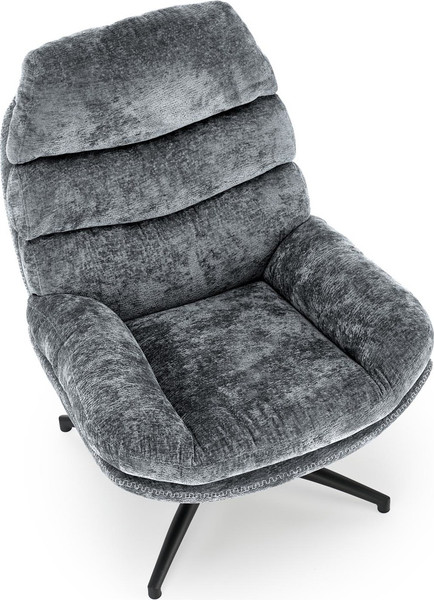 Изображение товара Кресло мягкое Halmar Dario (синий/черный)