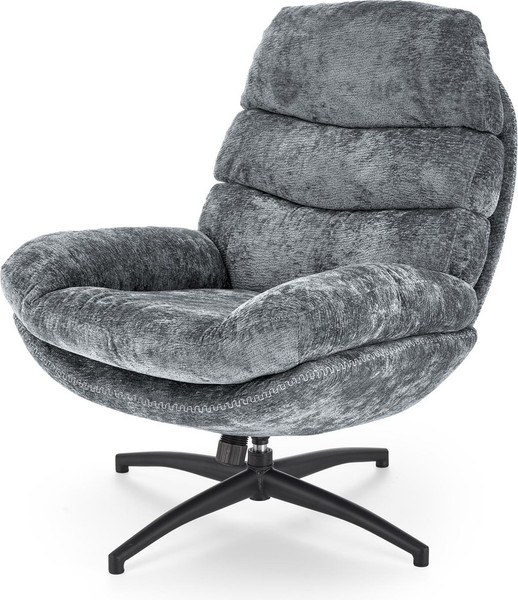 Изображение товара Кресло мягкое Halmar Dario (синий/черный)