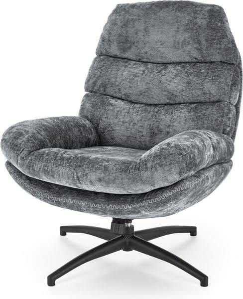 Изображение товара Кресло мягкое Halmar Dario (синий/черный)