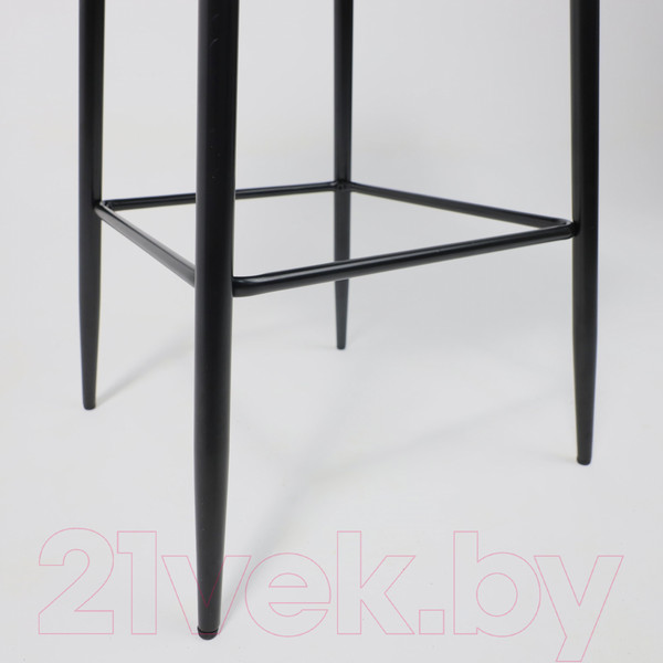 Изображение товара Стул барный AksHome Atina (бежевый велюр HLR-8/черный)