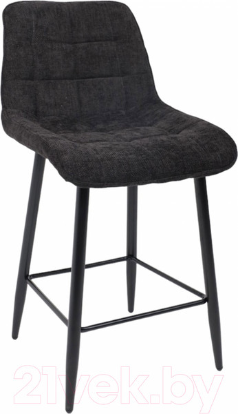 Изображение товара Стул барный AksHome Baron (черный микровелюр CD2302-29/черный)