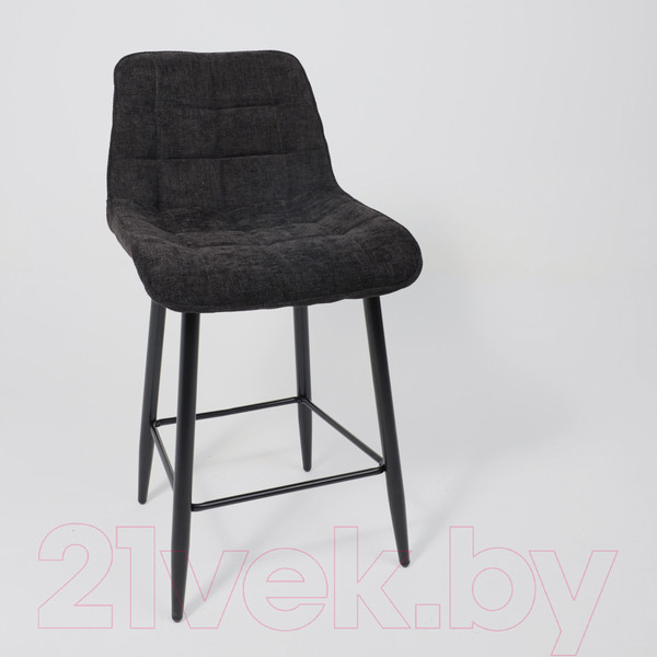 Изображение товара Стул барный AksHome Baron (черный микровелюр CD2302-29/черный)