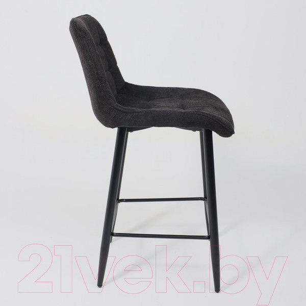 Изображение товара Стул барный AksHome Baron (черный микровелюр CD2302-29/черный)