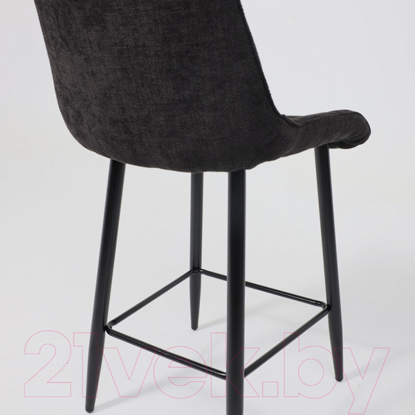 Изображение товара Стул барный AksHome Baron (черный микровелюр CD2302-29/черный)