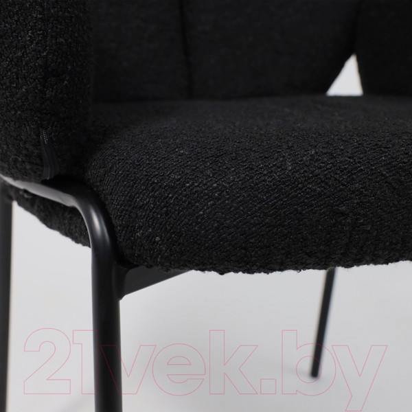 Изображение товара Кресло мягкое AksHome Charley (черный букле QQS15/черный)