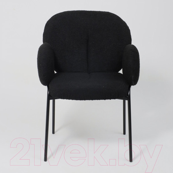 Изображение товара Кресло мягкое AksHome Charley (черный букле QQS15/черный)