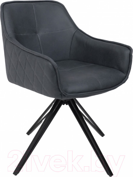 Изображение товара Стул AksHome Connor (темно-серый винтажный 878-14/черный)