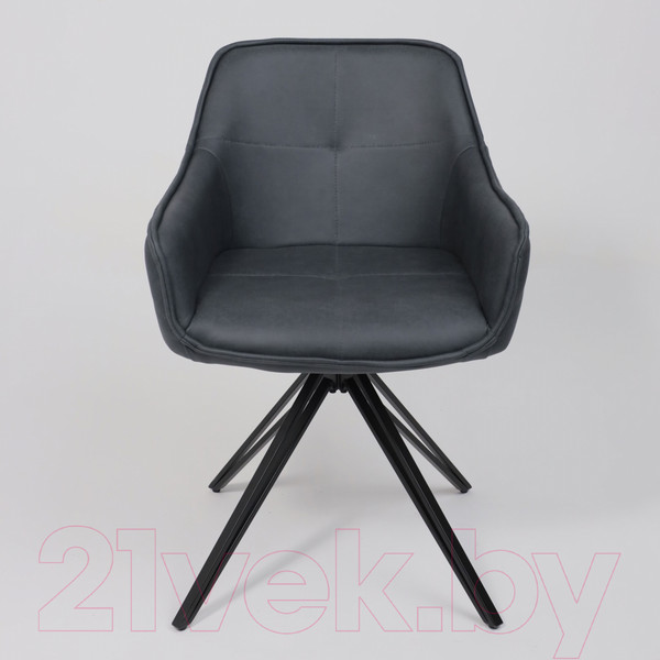 Изображение товара Стул AksHome Connor (темно-серый винтажный 878-14/черный)