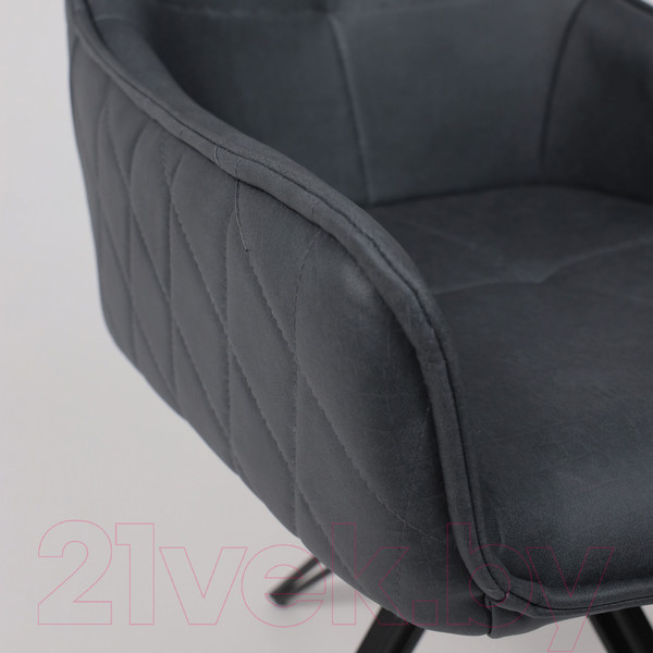 Изображение товара Стул AksHome Connor (темно-серый винтажный 878-14/черный)