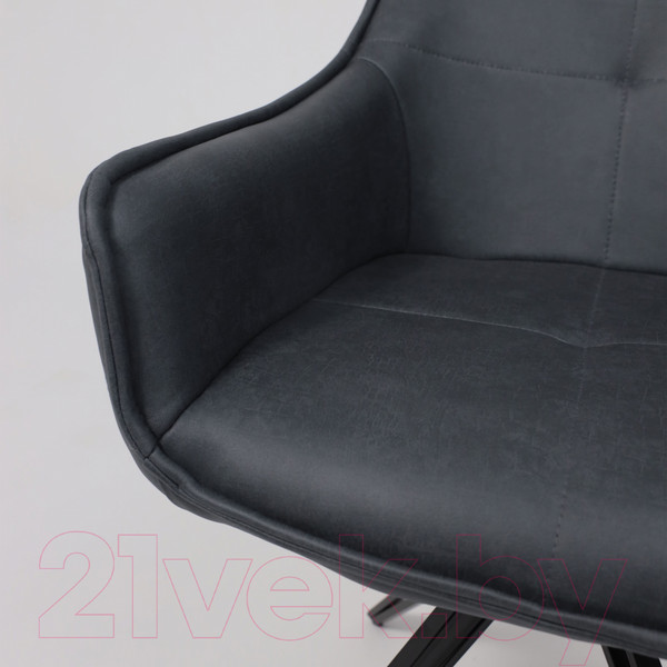 Изображение товара Стул AksHome Connor (темно-серый винтажный 878-14/черный)