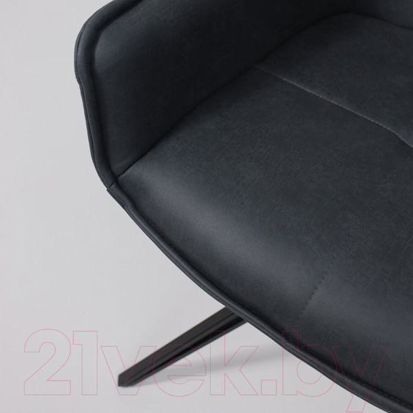 Изображение товара Стул AksHome Connor (темно-серый винтажный 878-14/черный)